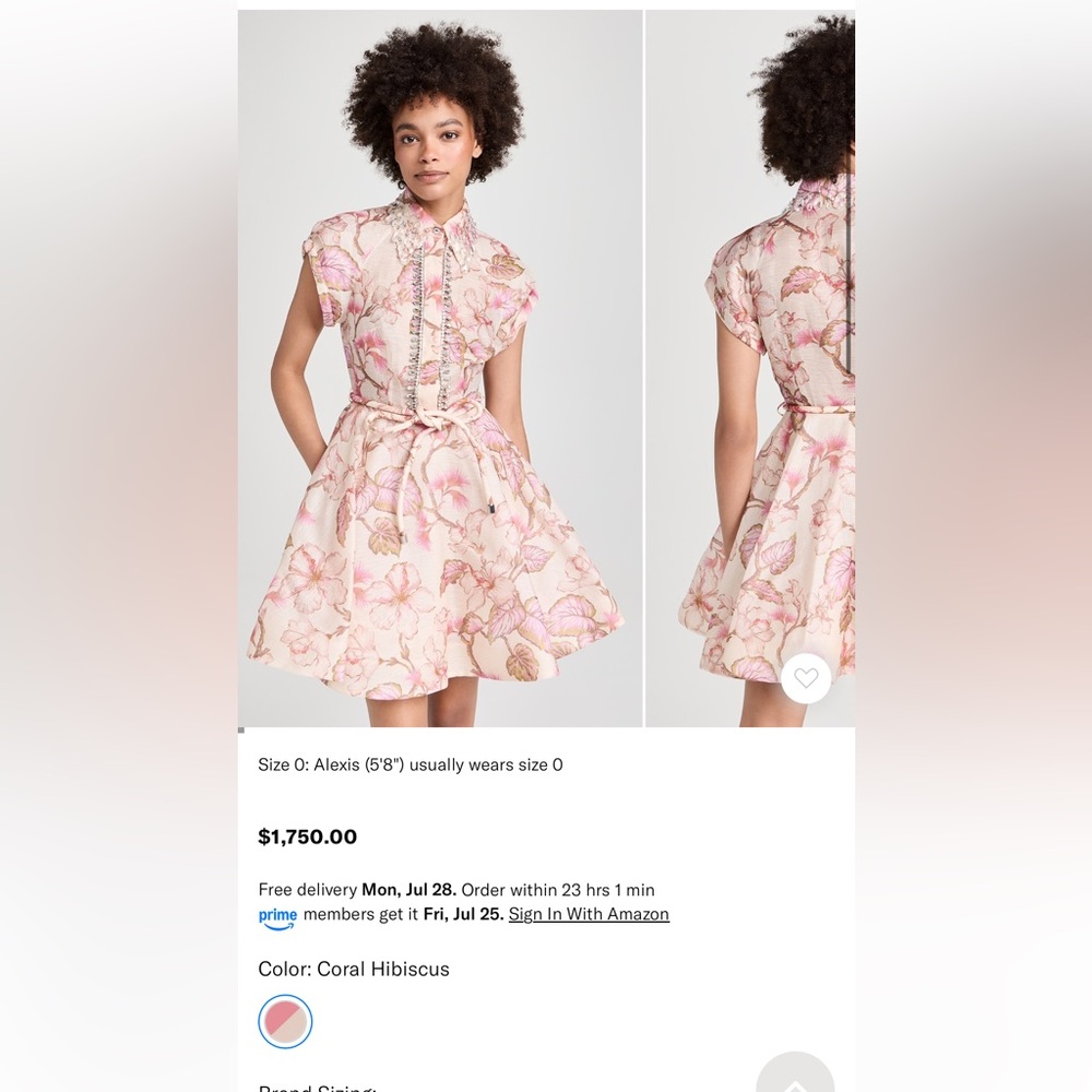 ZIMMERMANN Matchmaker Flip Dress